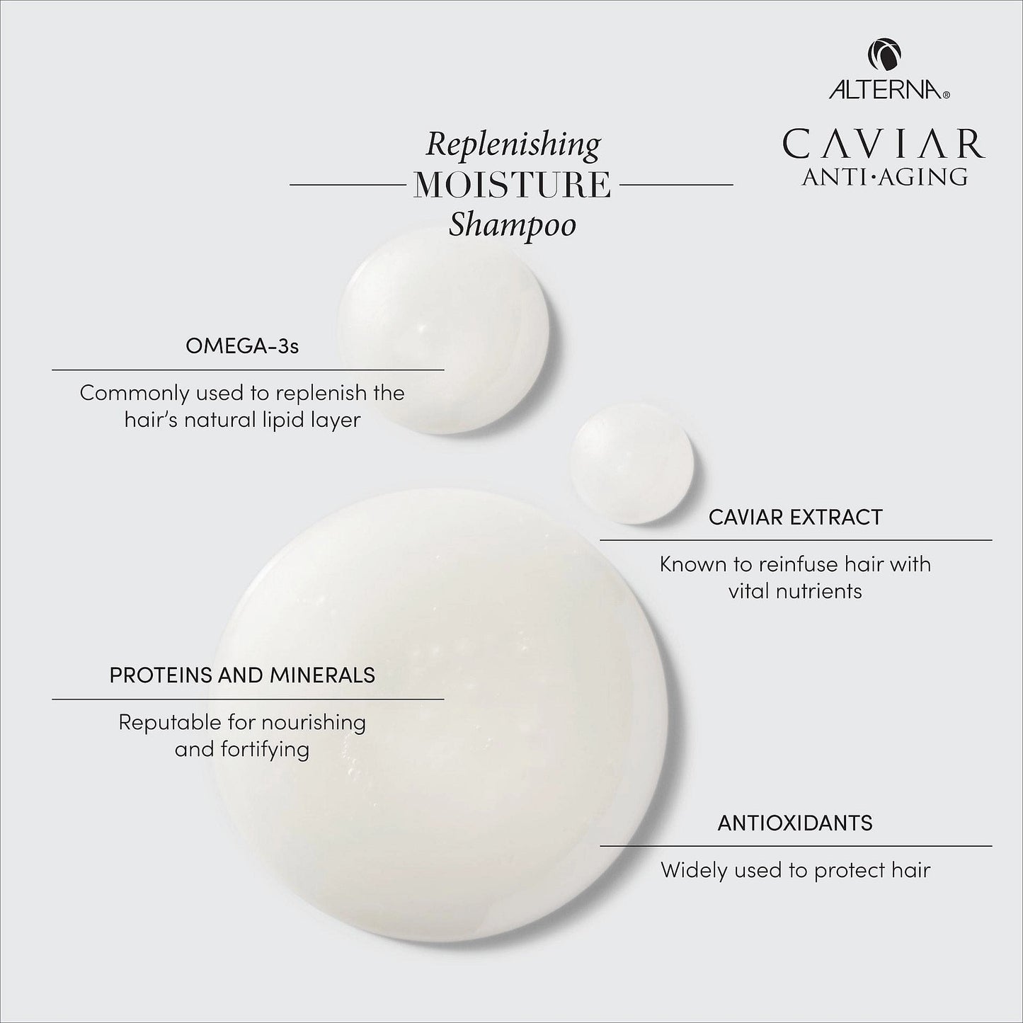Alterna Caviar Anti-Aging REPLENISHING MOISTURE Shampoo