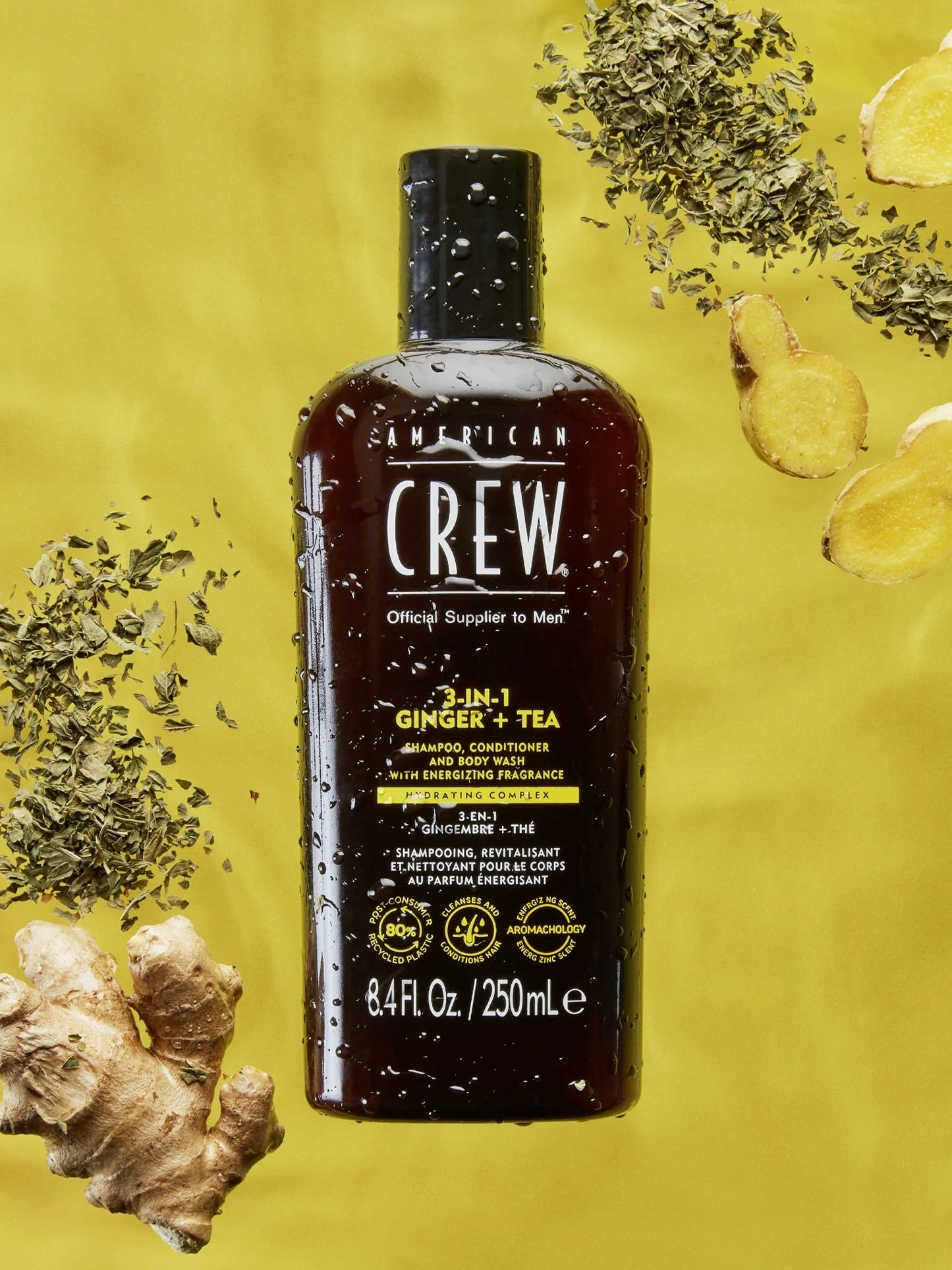 American Crew 3-in-1 Ginger + Tea