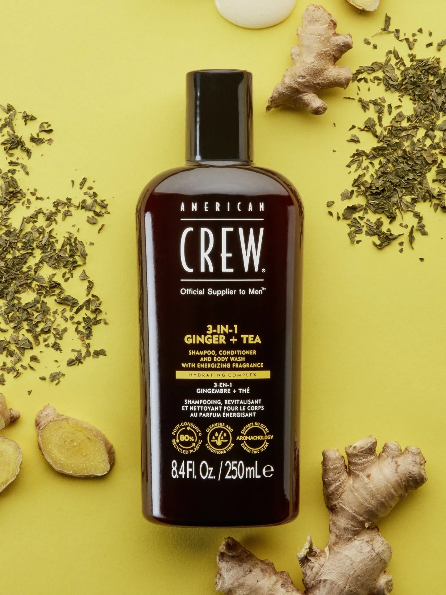 American Crew 3-in-1 Ginger + Tea