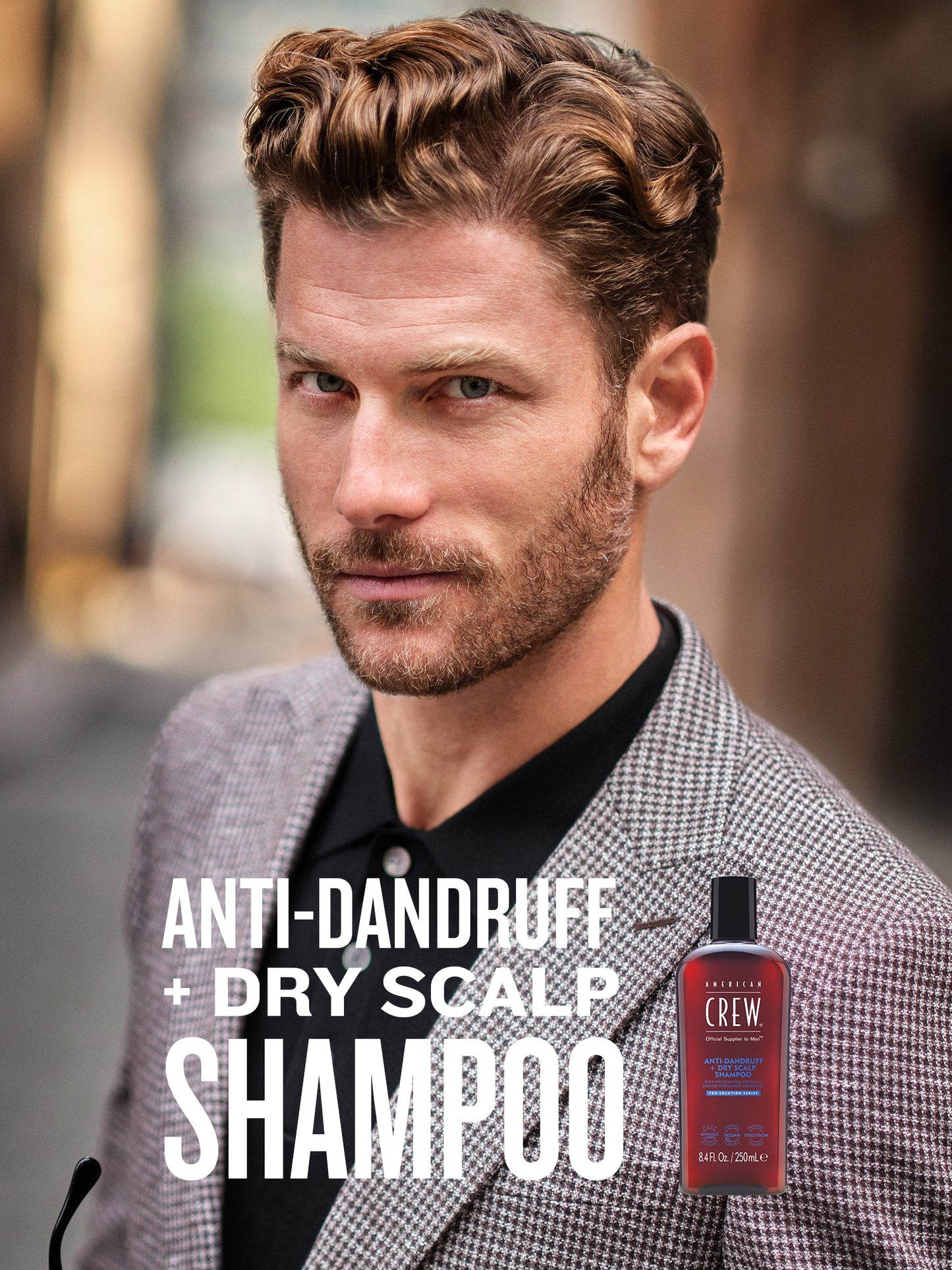 America Crew Anti-Dandruff + Dry Scalp Shampoo