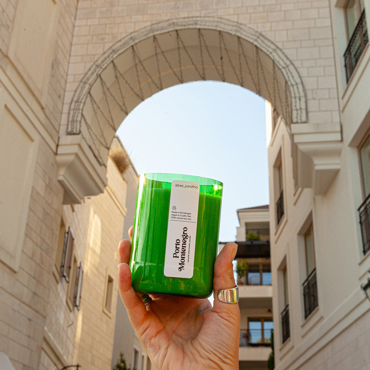 Bez Parafina Candle Porto Montenegro
