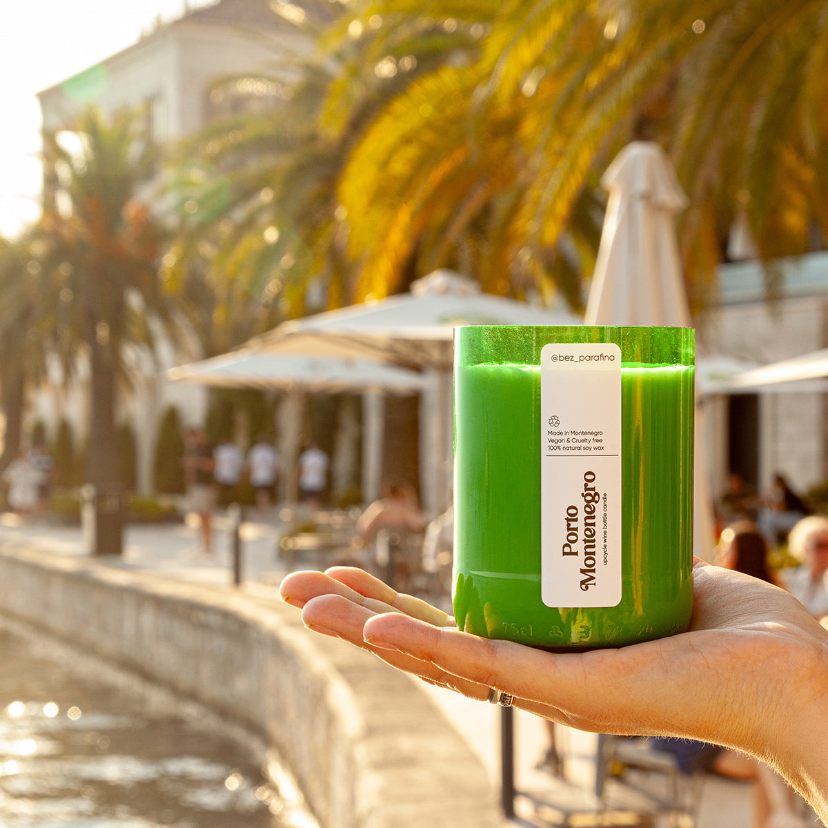 Bez Parafina Candle Porto Montenegro