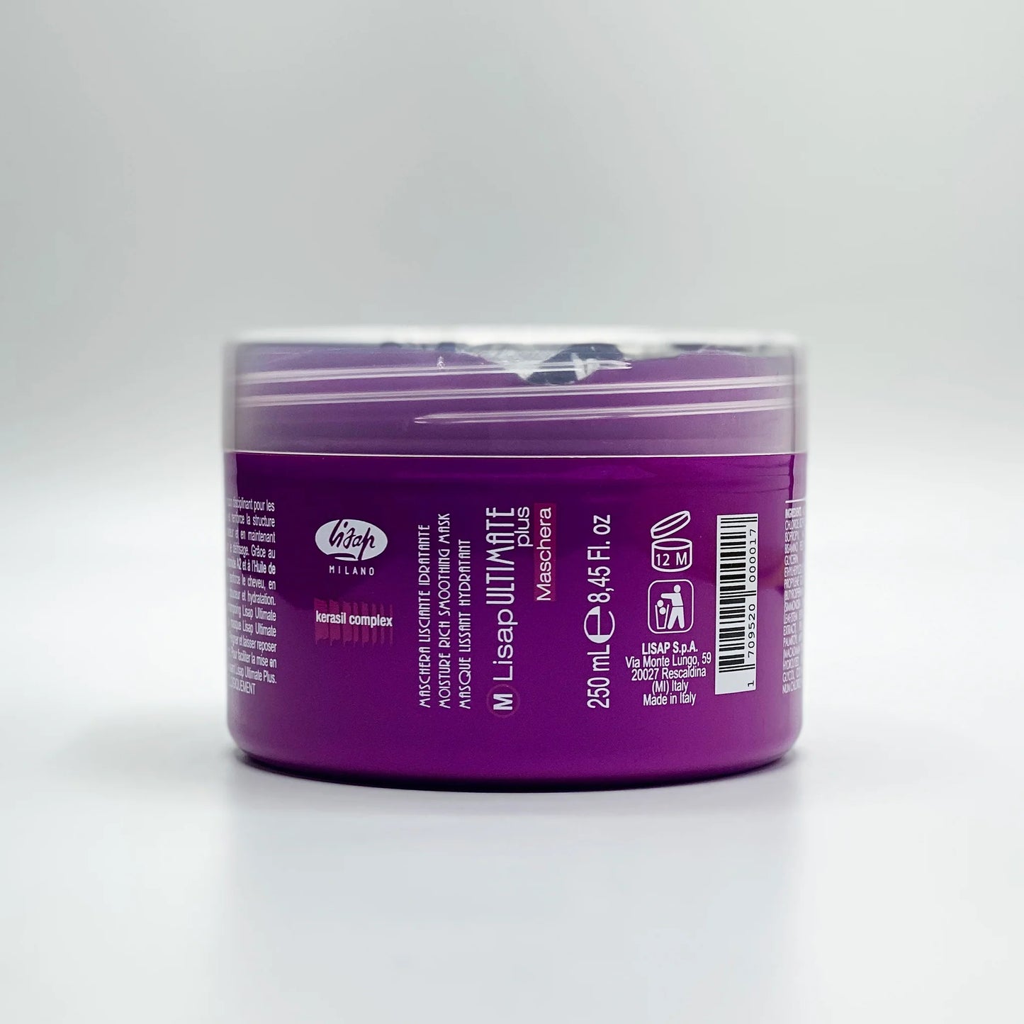 Lisap Milano Ultimate Straightening Moisture Rich Smoothing Mask