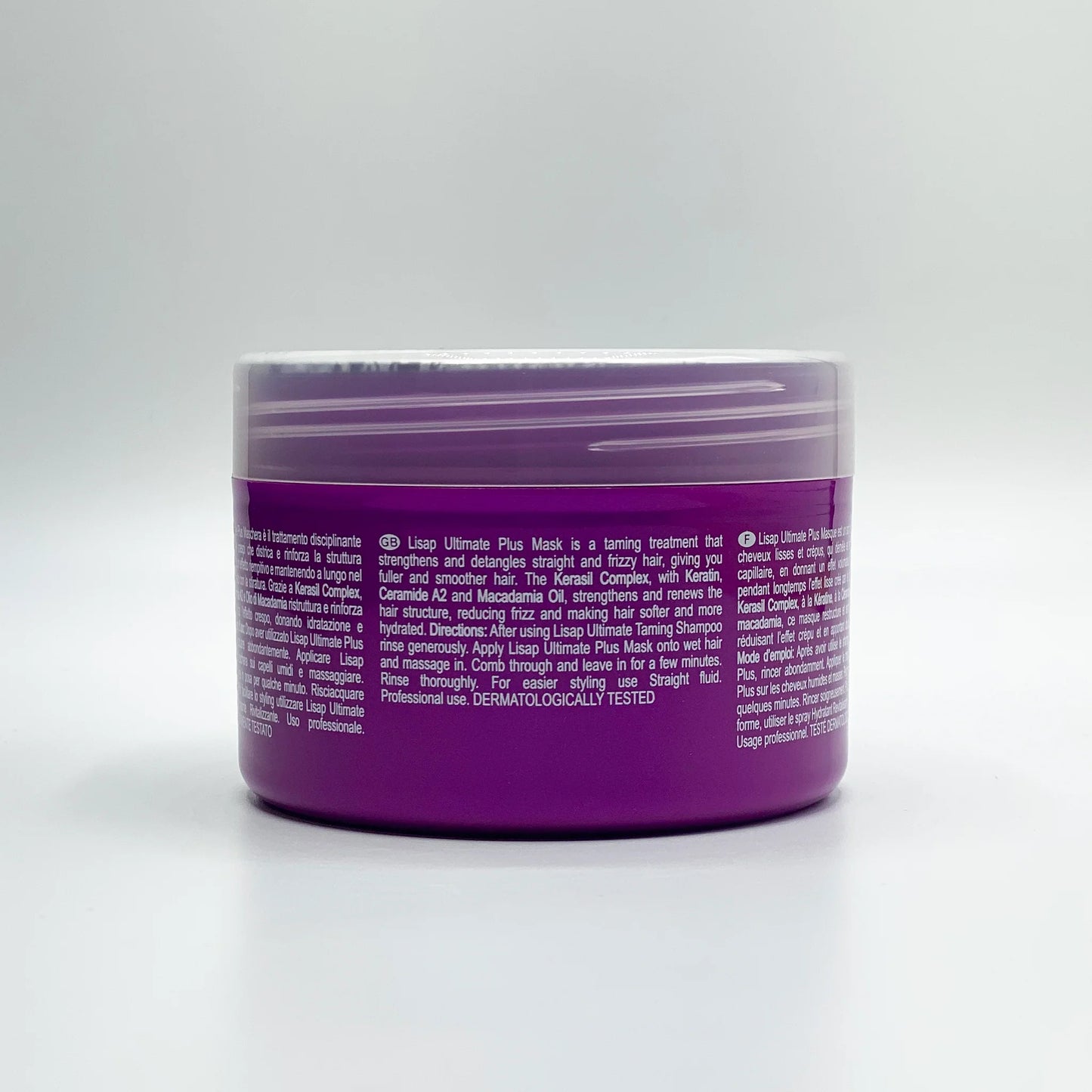 Lisap Milano Ultimate Straightening Moisture Rich Smoothing Mask