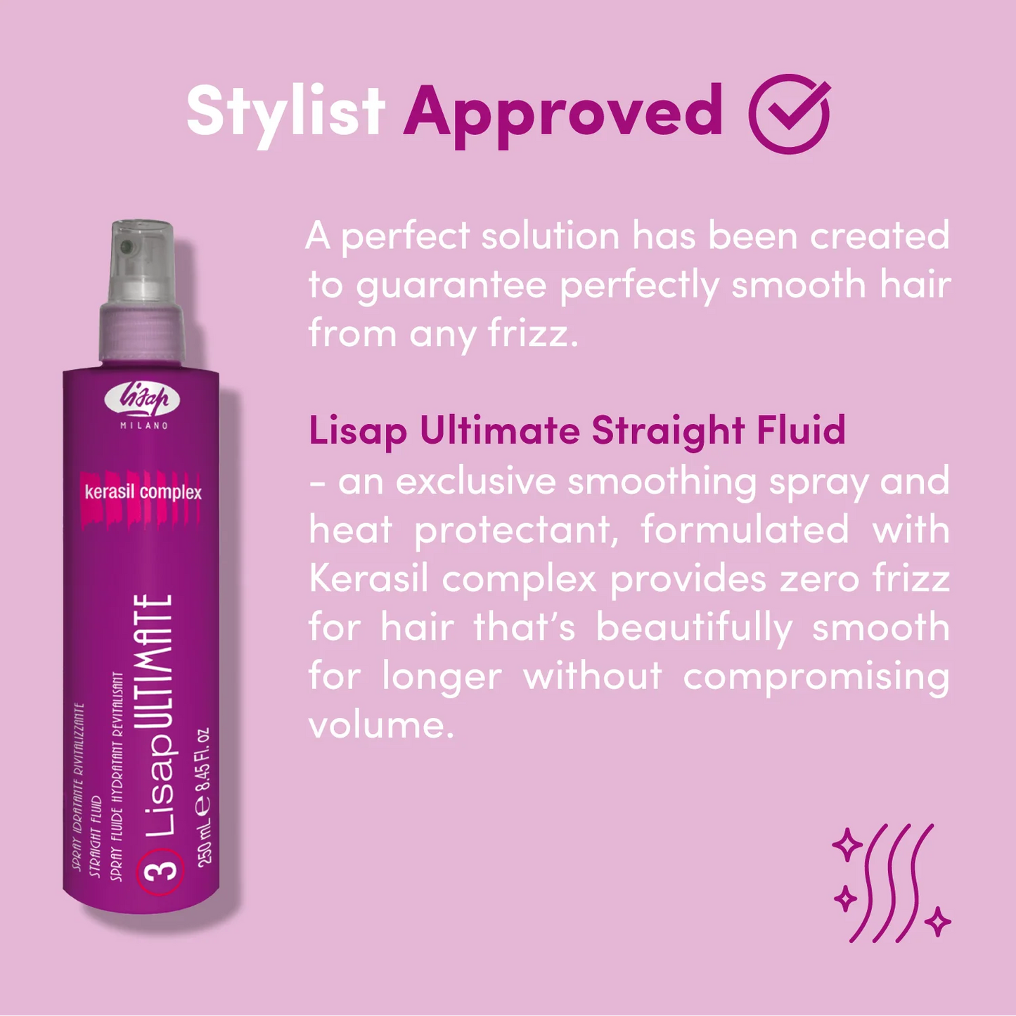 Lisap Milano Ultimate Straightening Straight Fluid
