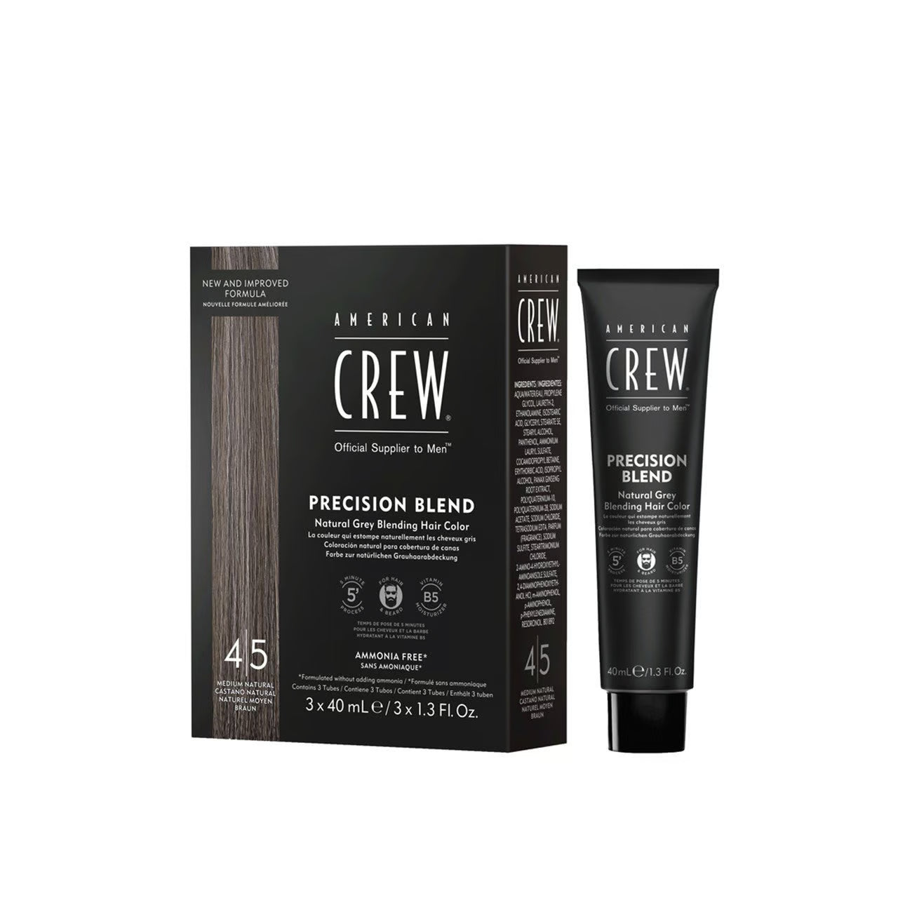 American Crew Precision Blend Medium Natural 4-5
