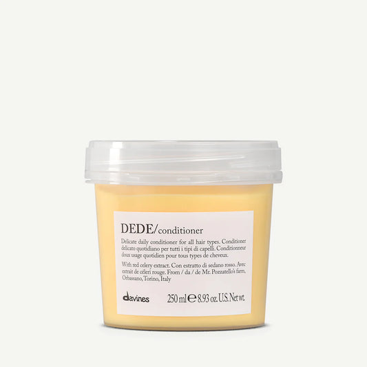 Davines DEDE delicate daily conditioner 250 ml jar for all hair types