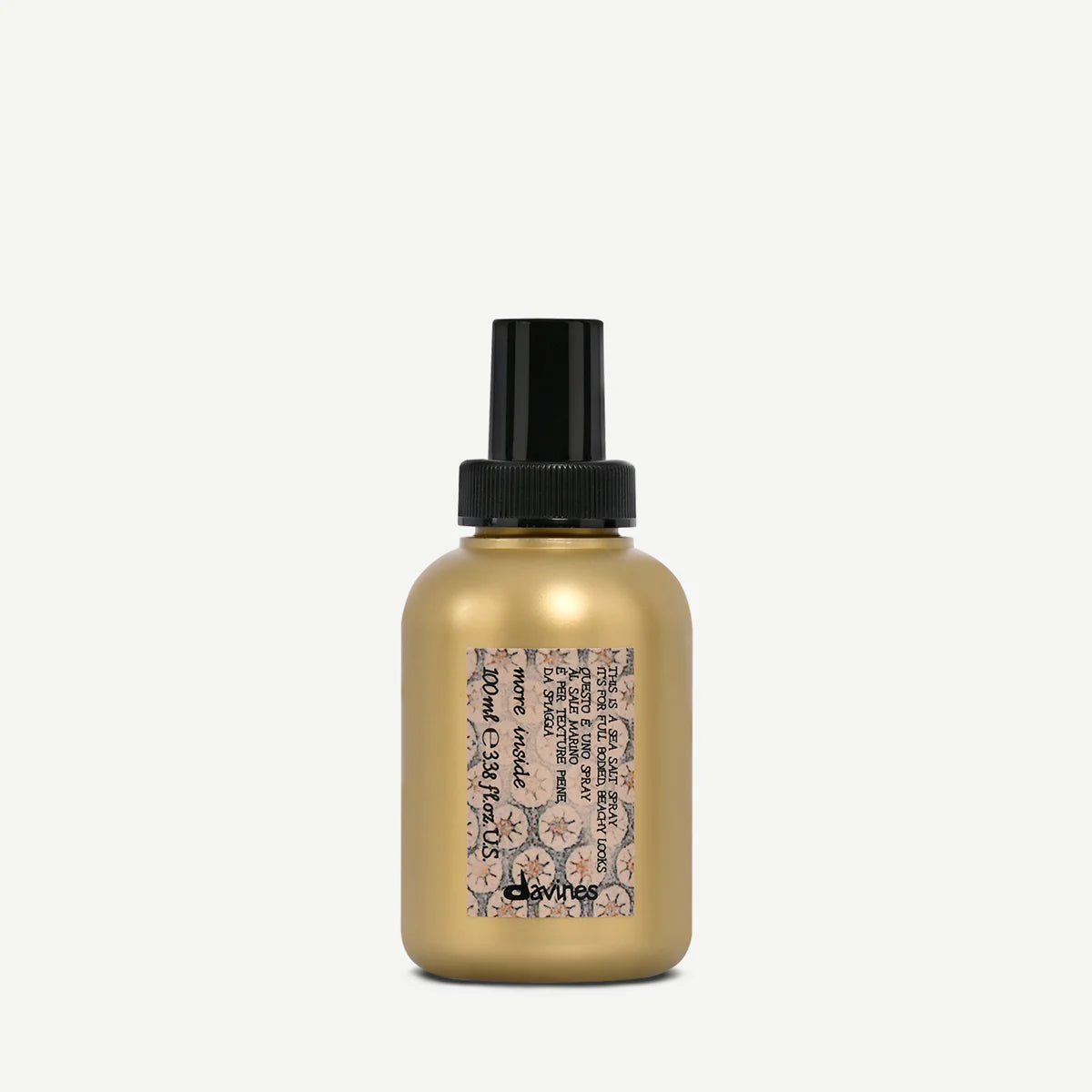 Davines More Inside This Is Sea Salt Spray for full bodied, beachy looks