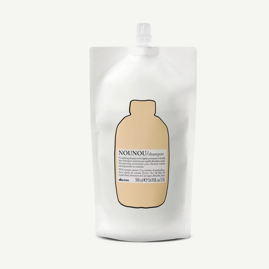 Refill Davines NOUNOU nourishing shampoo for highly processed or brittle hair