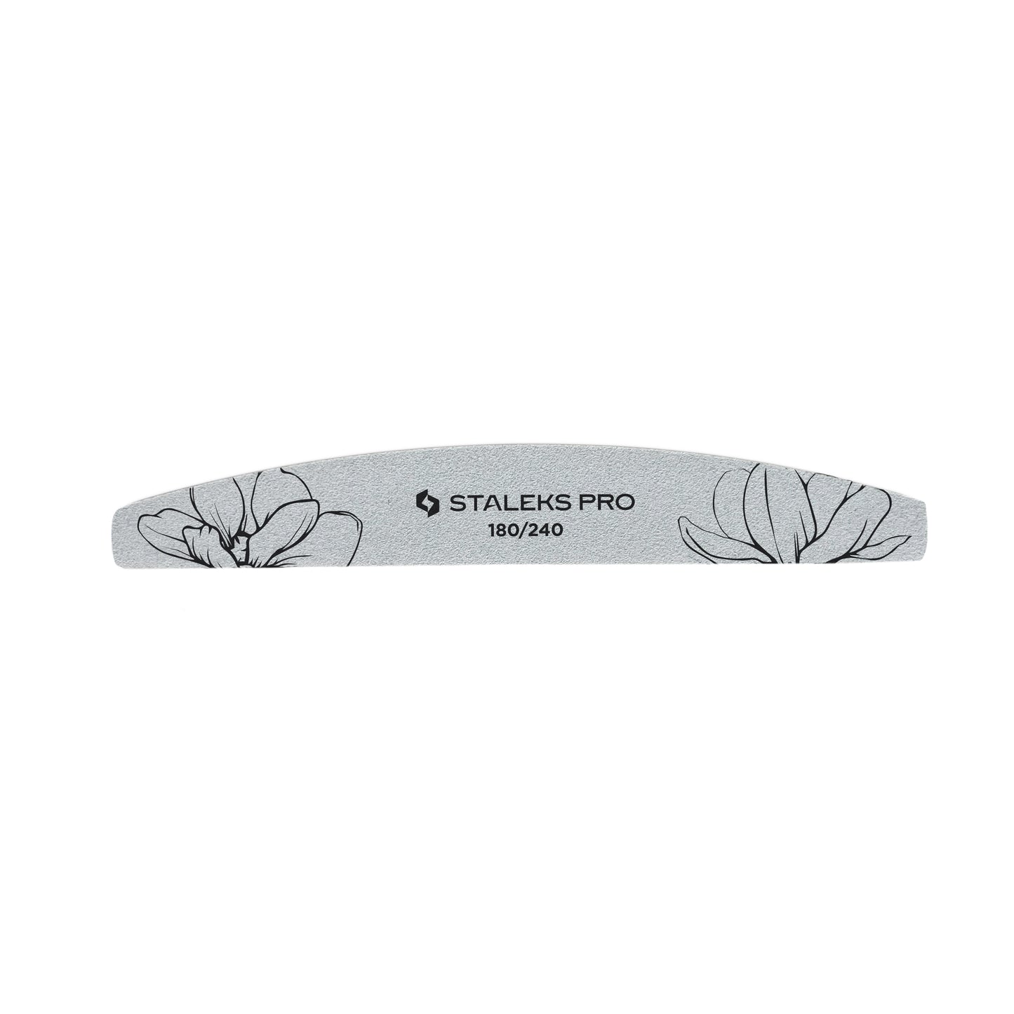 Nail file with 'Staleks Pro' branding on a white background