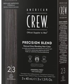 American Crew Precision Blend Hair Color 2/3 Dark 3x40ml
